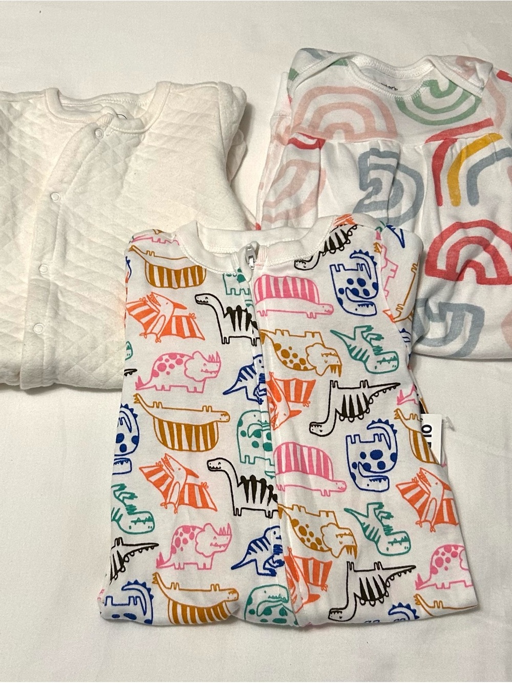 3-6 Month Sleepers 3 pieces! New & Like New!